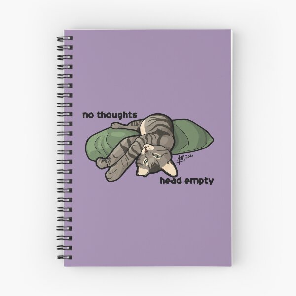 Item preview, no thoughts head empty designed and sold by Art by Meddy Jurack.