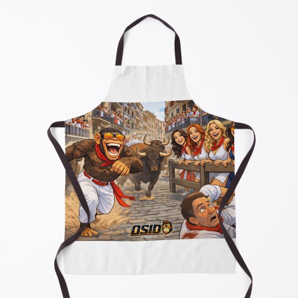 Item preview, OSID Monkey Running of the Bulls – Festival Mayhem designed and sold by 131Mayhem.