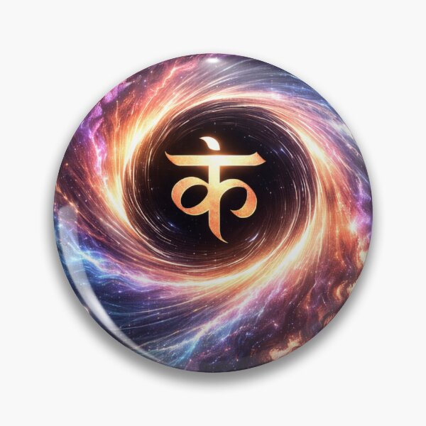 Item preview, Cosmic Ka – Sanskrit Letter in a Light Speed Black Hole designed and sold by KumarGandhi.