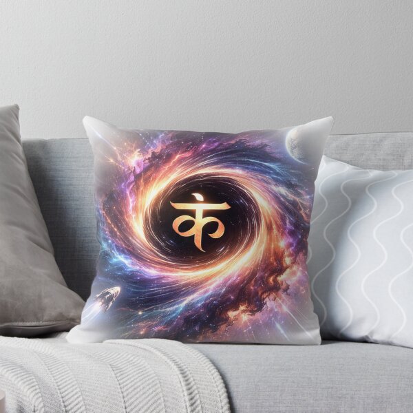 Item preview, Cosmic Ka – Sanskrit Letter in a Light Speed Black Hole designed and sold by KumarGandhi.