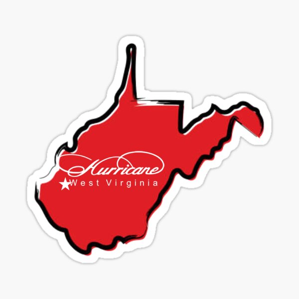 "Hurricane West Virginia" Sticker for Sale by lukecoop Redbubble