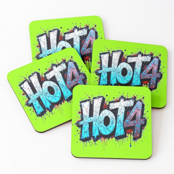 Item preview, Hot 4 Graffiti Text Design in blue-white-red designed and sold by Hot4Shirt.