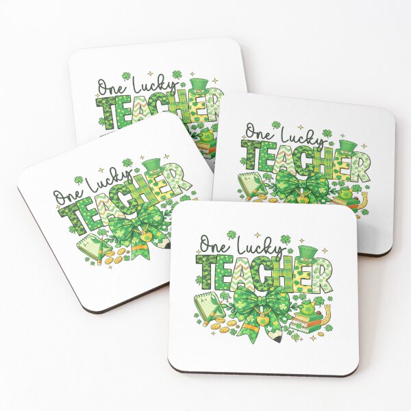 Item preview, One Lucky Teacher – St. Patrick’s Day Design designed and sold by Saxon Designs.