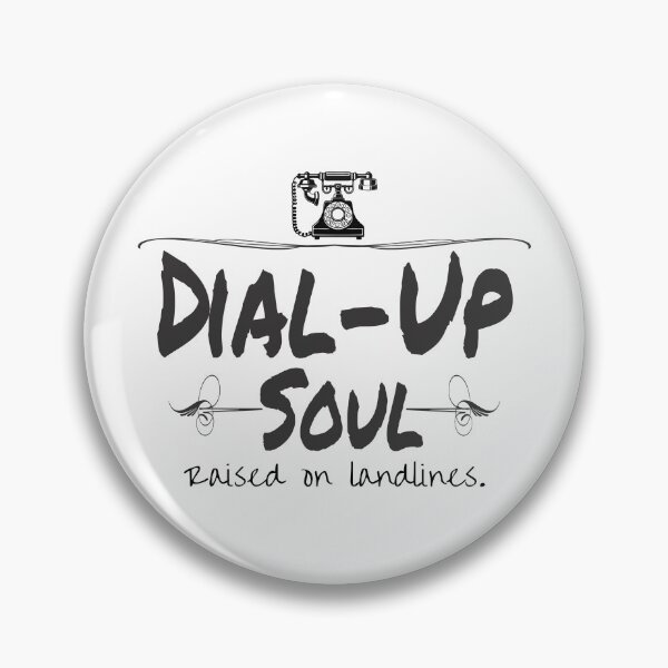 Item preview, Dial-Up Soul, Raised on Landlines – Retro Gen X Analog Nostalgia designed and sold by NoGoodDeeds.