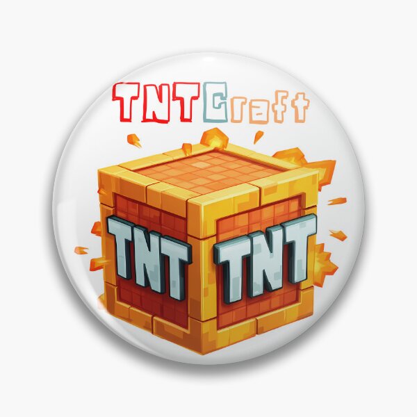 Item preview, TNTCraft Minecraft TNT - Cute Blocky Lego Explosive Art Print designed and sold by DesignArtist.ia.