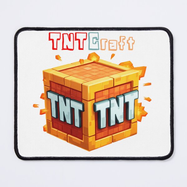 Item preview, TNTCraft Minecraft TNT - Cute Blocky Lego Explosive Art Print designed and sold by DesignArtist.ia.