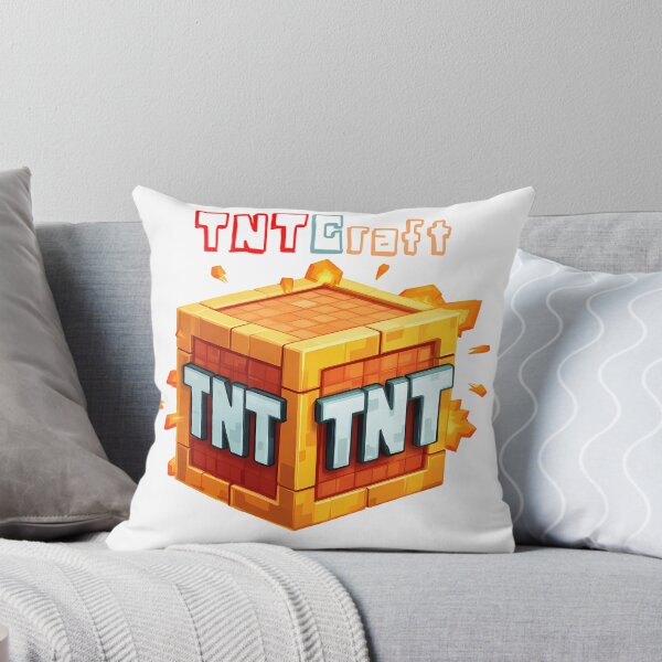 Item preview, TNTCraft Minecraft TNT - Cute Blocky Lego Explosive Art Print designed and sold by DesignArtist.ia.