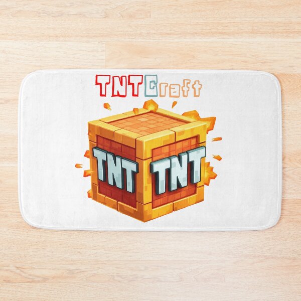Item preview, TNTCraft Minecraft TNT - Cute Blocky Lego Explosive Art Print designed and sold by DesignArtist.ia.
