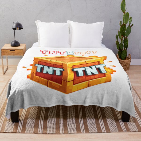 Item preview, TNTCraft Minecraft TNT - Cute Blocky Lego Explosive Art Print designed and sold by DesignArtist.ia.