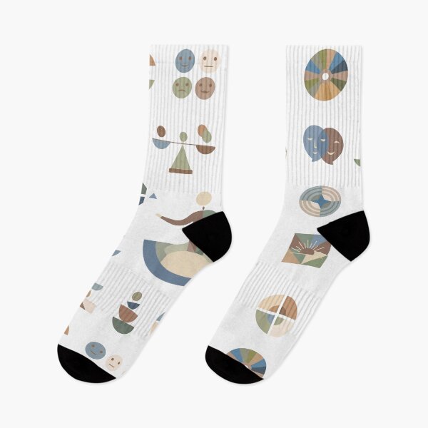 Item preview, Retro-style pattern featuring diverse geometric elements in earth tones. Retro-style design with diverse geometric elements designed and sold by CreativebyTKK.
