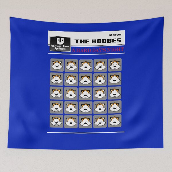 Item preview, The Hobbes Blue Album Music Art designed and sold by San Studios Co..