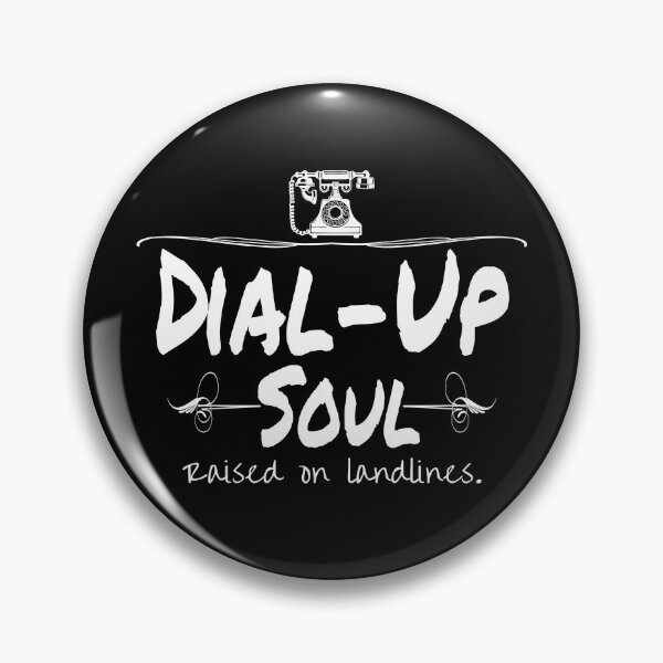 Item preview, Copy of Dial-Up Soul, Raised on Landlines – Retro Gen X Analog Nostalgia designed and sold by NoGoodDeeds.