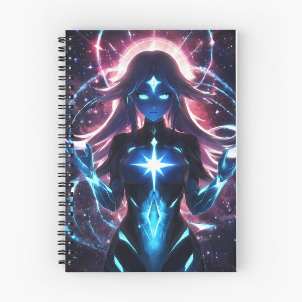 Item preview, Void Goddess Cosmic Anime Blue Space Celestial designed and sold by KanzenCreations.