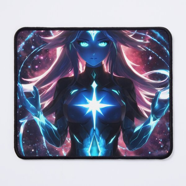 Item preview, Void Goddess Cosmic Anime Blue Space Celestial designed and sold by KanzenCreations.