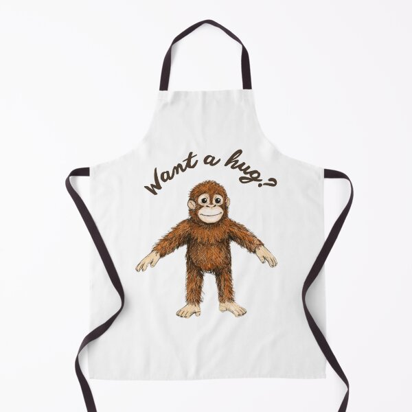 Item preview, Punch Hug Baby Monkey japanese Zoo Orangutan Plush designed and sold by CyberArtistOne.