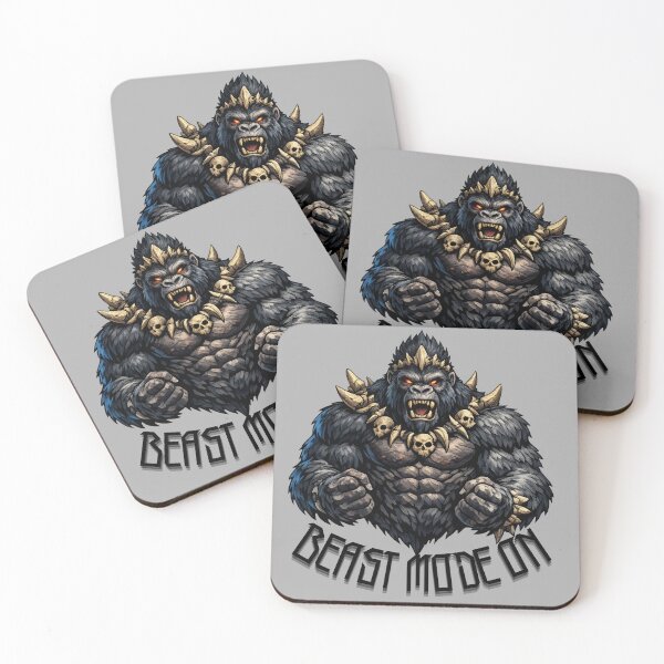 Item preview, Tribal Gorilla King Kong. designed and sold by HubiUrbanStudio.