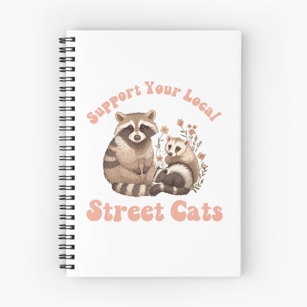 Item preview, Support Your Local Street Cats – Retro Wildlife Design designed and sold by Vision Crafted.