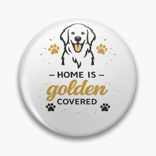 Item preview, Home Is Golden Covered Golden Retriever Gift designed and sold by WildVista.