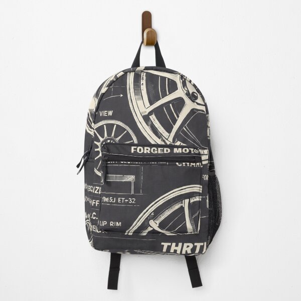 Item preview, RSR-17 Charcoal Edition - Forged Motorsport Wheel Blueprint Poster designed and sold by ClassicThrottle.