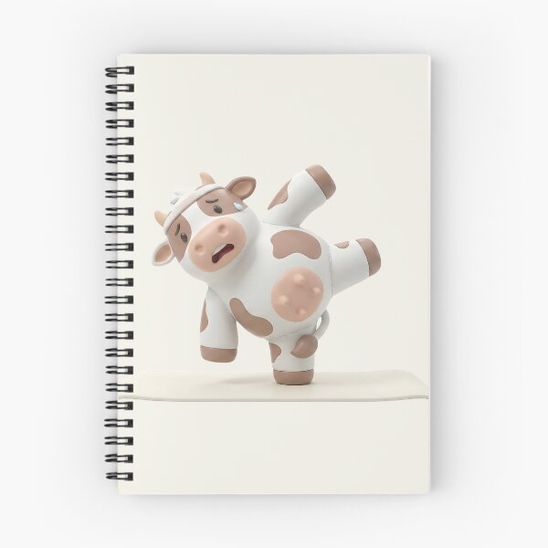 Item preview, Cute Cow Yoga – Trying My Best Funny designed and sold by Saixor.