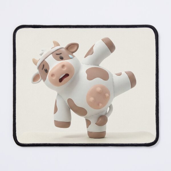 Item preview, Cute Cow Yoga – Trying My Best Funny designed and sold by Saixor.