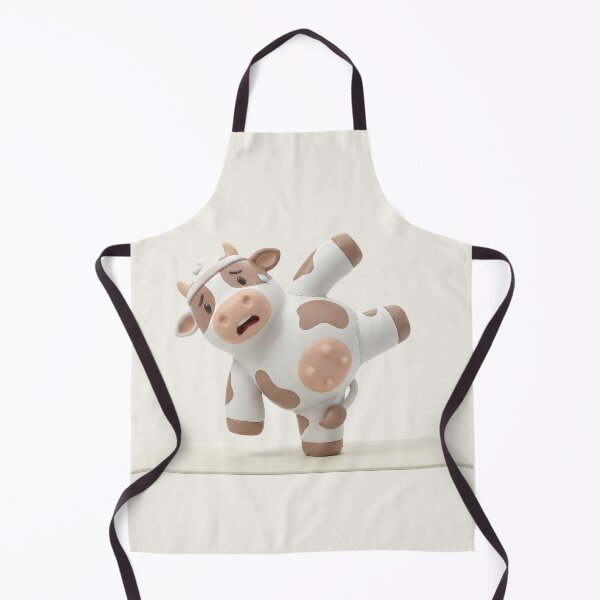 Item preview, Cute Cow Yoga – Trying My Best Funny designed and sold by Saixor.