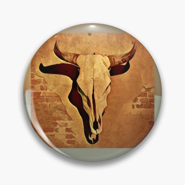 Item preview, Cattle Skull on Old Adobe Wall designed and sold by oh-bi-me.