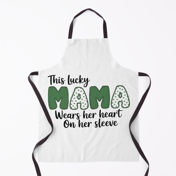 Item preview, This Lucky MAMA wears her heart on her sleeve – St. Patrick’s Day Design designed and sold by Saxon Designs.