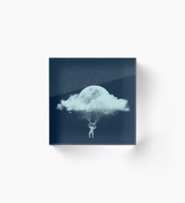 THROUGH THE CLOUDS Acrylic Block