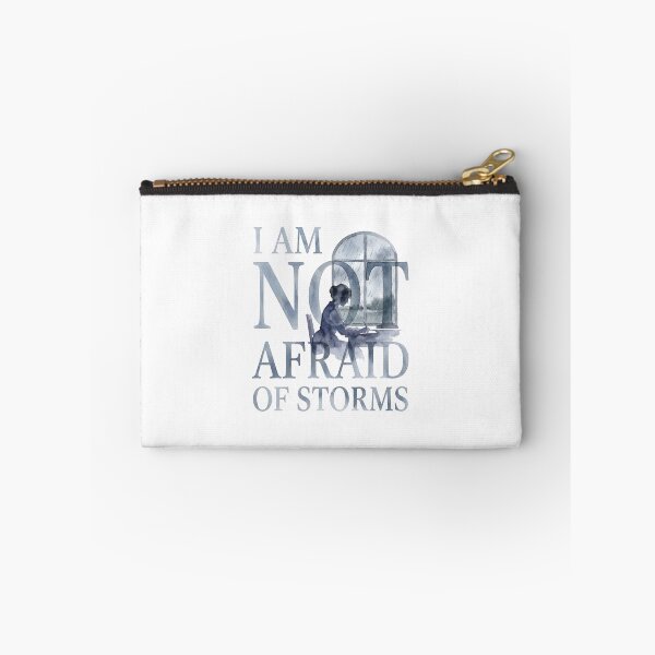 Item preview, I Am Not Afraid Of Storms Little Women Jo March Quote designed and sold by Fenay Designs.