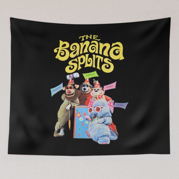 Item preview, The Bananaa Splitss Retro Cast - Drooperr Fleeglee Bingo Snorkyy designed and sold by Batatato.