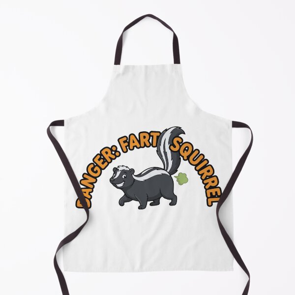 Item preview, Danger Fart Squirrel Striped Skunk Humor designed and sold by Petzzz.