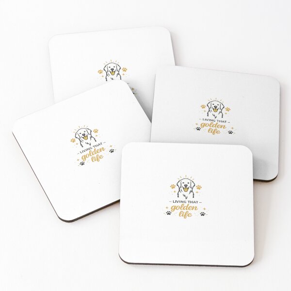 Item preview, Living That Golden Life Golden Retriever Gift designed and sold by WildVista.