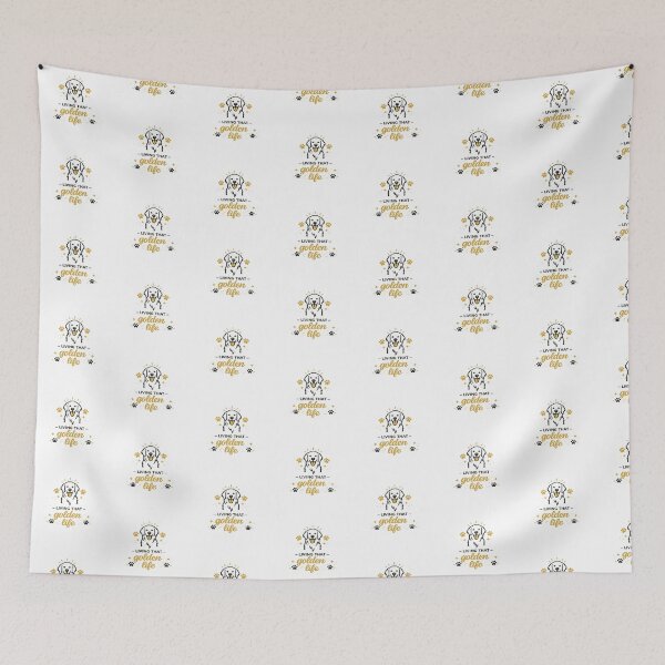 Item preview, Living That Golden Life Golden Retriever Gift designed and sold by WildVista.