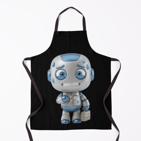 Item preview, Anxious Interview Robot – Modern Job Struggle 3D Character designed and sold by Saixor.