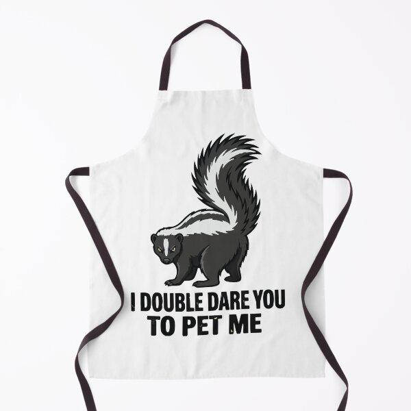 Item preview, I Double Dare You To Pet Me Striped Skunk designed and sold by Petzzz.