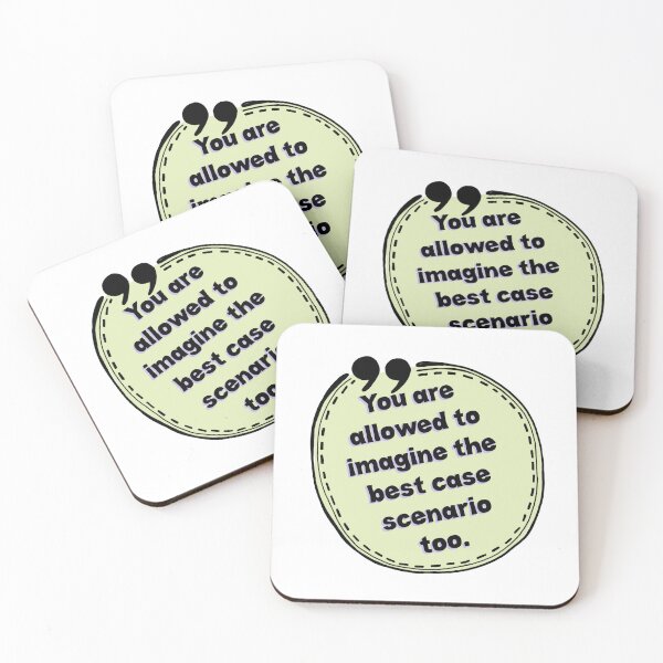 Item preview, Imagine the best case scenario designed and sold by The Curious Cow.
