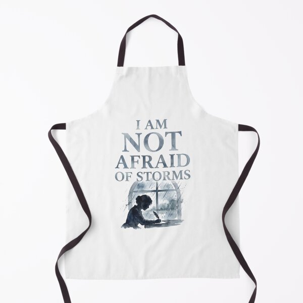 Item preview, I Am Not Afraid Of Storms Jo March Little Women Watercolor designed and sold by Fenay Designs.