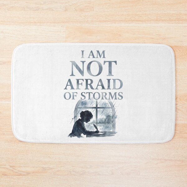 Item preview, I Am Not Afraid Of Storms Jo March Little Women Watercolor designed and sold by Fenay Designs.