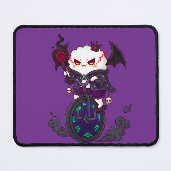 Item preview, Dark Circus- Evil Cloud Necromancer on a Unicycle designed and sold by MBBialyPiksel.