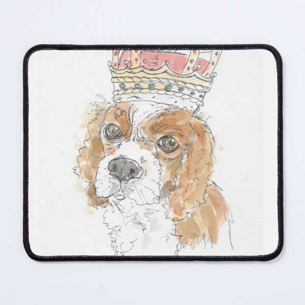 Item preview, Cavalier King Charles Spaniel illustration art. designed and sold by DebTheZeb.
