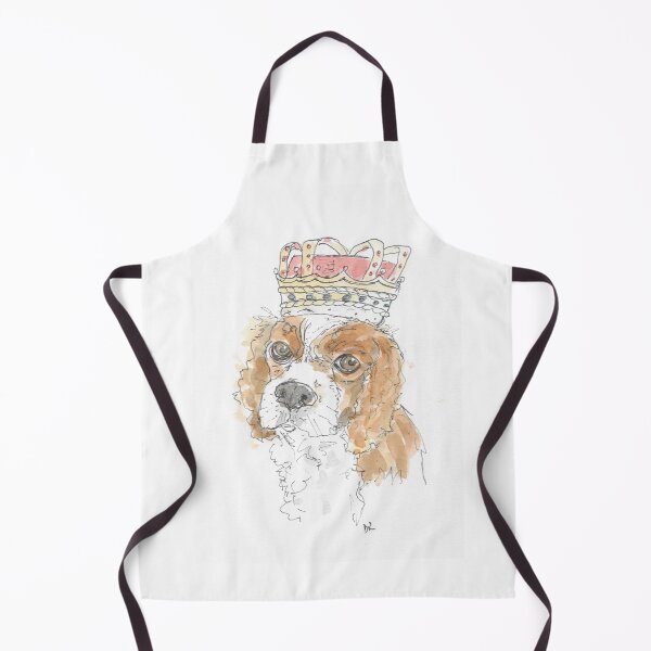 Item preview, Cavalier King Charles Spaniel illustration art. designed and sold by DebTheZeb.