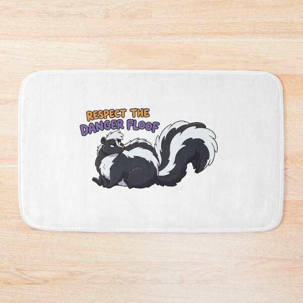 Item preview, Respect The Danger Floof Striped Skunk Meme designed and sold by Petzzz.
