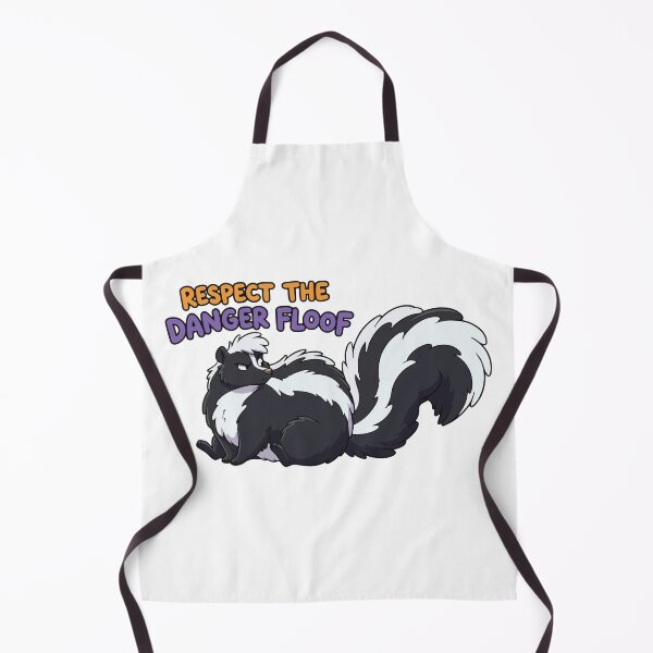 Item preview, Respect The Danger Floof Striped Skunk Meme designed and sold by Petzzz.