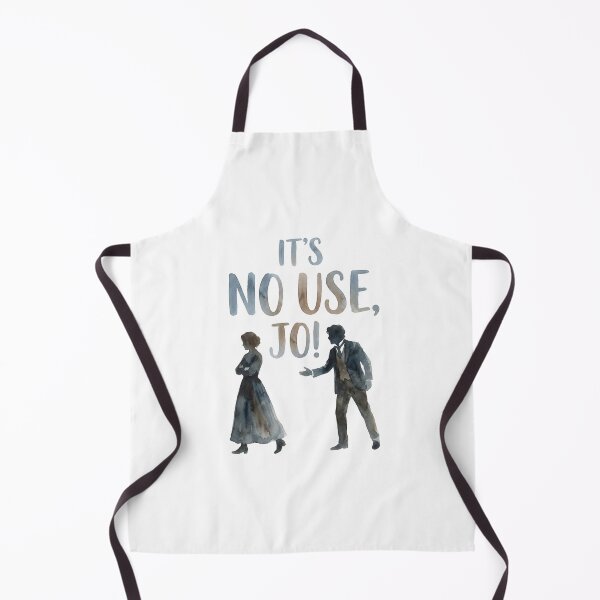 Item preview, Little Women It's No Use Jo Laurie Silhouette Quote designed and sold by Fenay Designs.