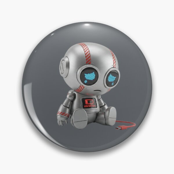 Item preview, Low Battery Robot – Quiet Collapse of Power 3D Character designed and sold by Saixor.