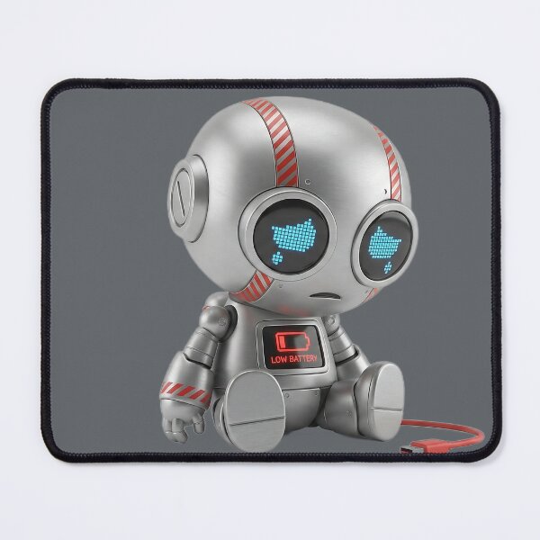 Item preview, Low Battery Robot – Quiet Collapse of Power 3D Character designed and sold by Saixor.