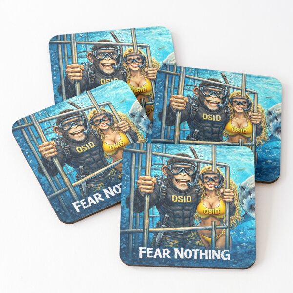 Item preview, Fear Nothing – OSID Shark Cage Dive | Mayhem Monkey  designed and sold by 131Mayhem.