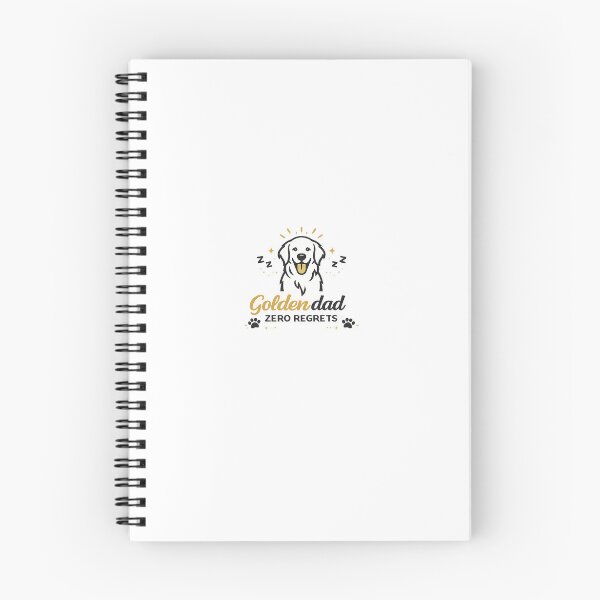 Item preview, Golden Dad Zero Regrets Golden Retriever Gift designed and sold by WildVista.