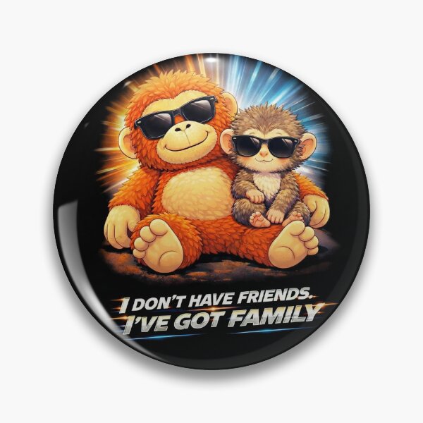 Item preview, Punch the Monkey - I've got Family! designed and sold by shopofdoom.
